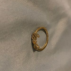 🌼Handmade Gold Ring “Love” Design